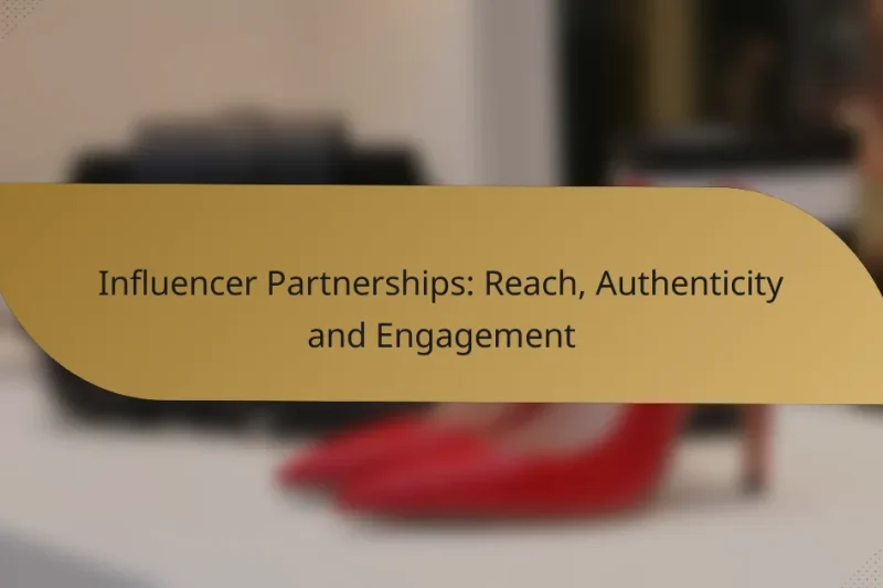 Influencer Partnerships: Reach, Authenticity and Engagement